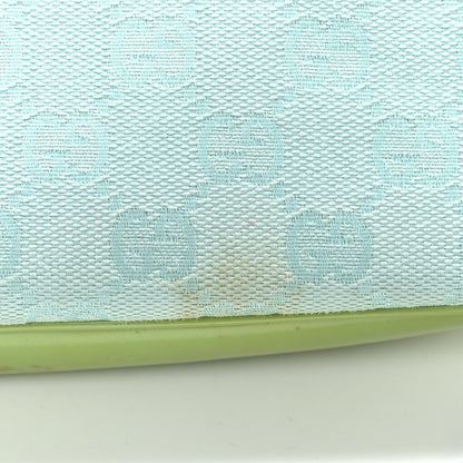 Gucci Canvas Patent Monogram Shoulder Bag Green Blue 13 of 17