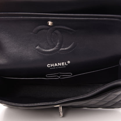 Chanel Lambskin Quilted Medium Double Flap Dark Navy 5 of 11