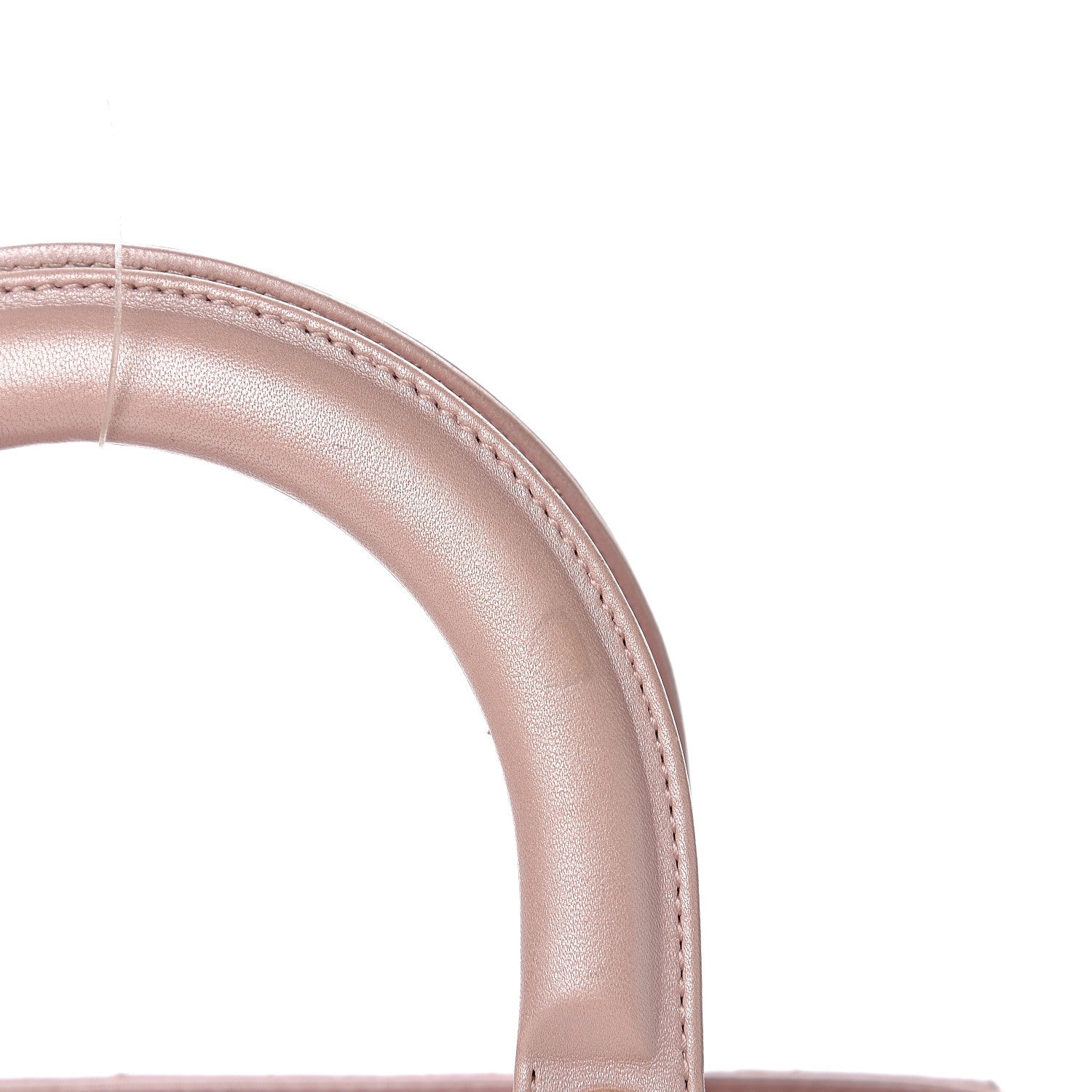 Christian Dior Pearly Lambskin Cannage Medium Lady Dior Lotus 8 of 12