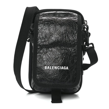 Balenciaga Agneau Explorer Crossbody Black 1 of 12