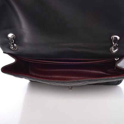 Chanel Lambskin Quilted Maxi Single Flap Black 6 of 8