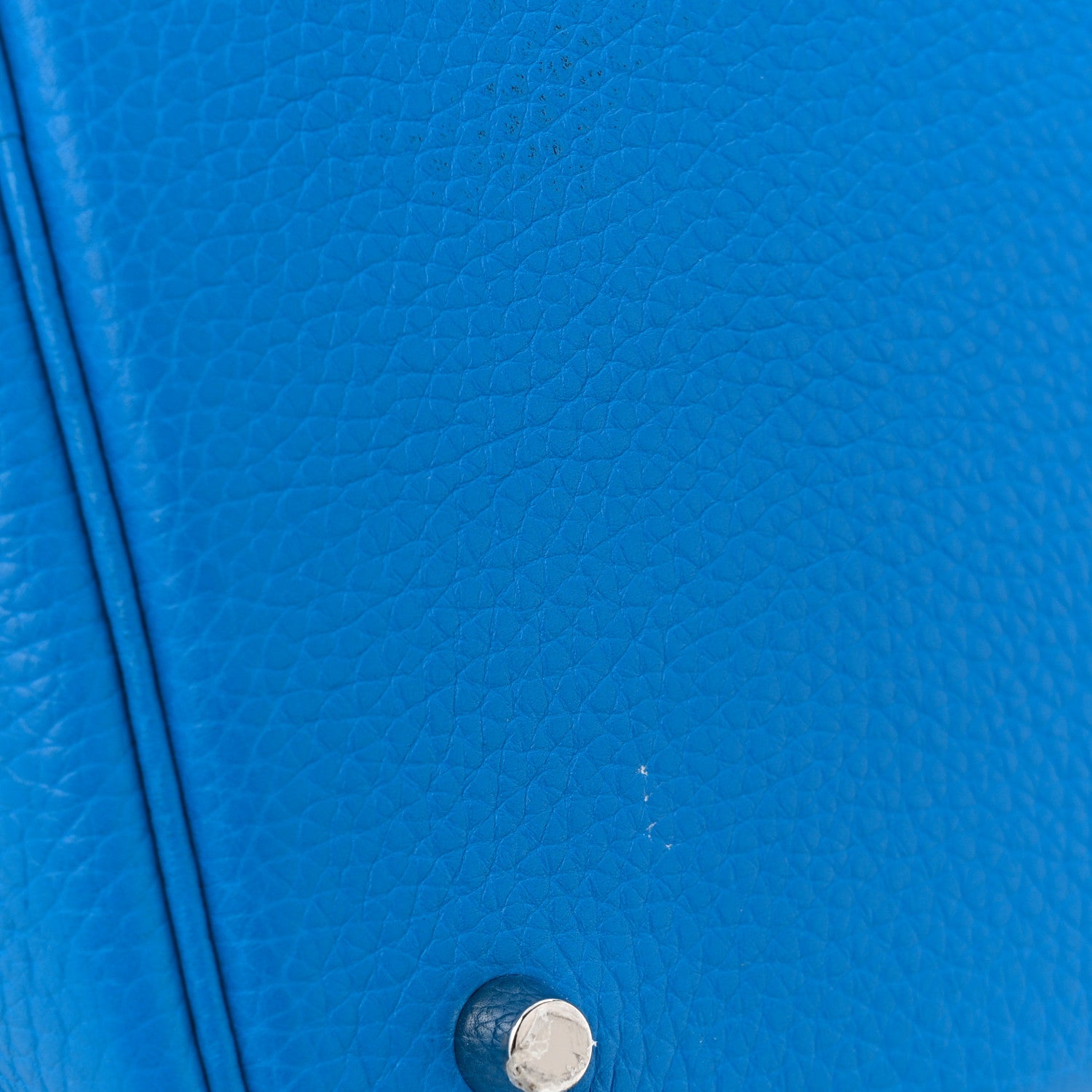 Hermes Taurillon Clemence Picotin Lock 22 MM Bleu Zanzibar 11 of 12
