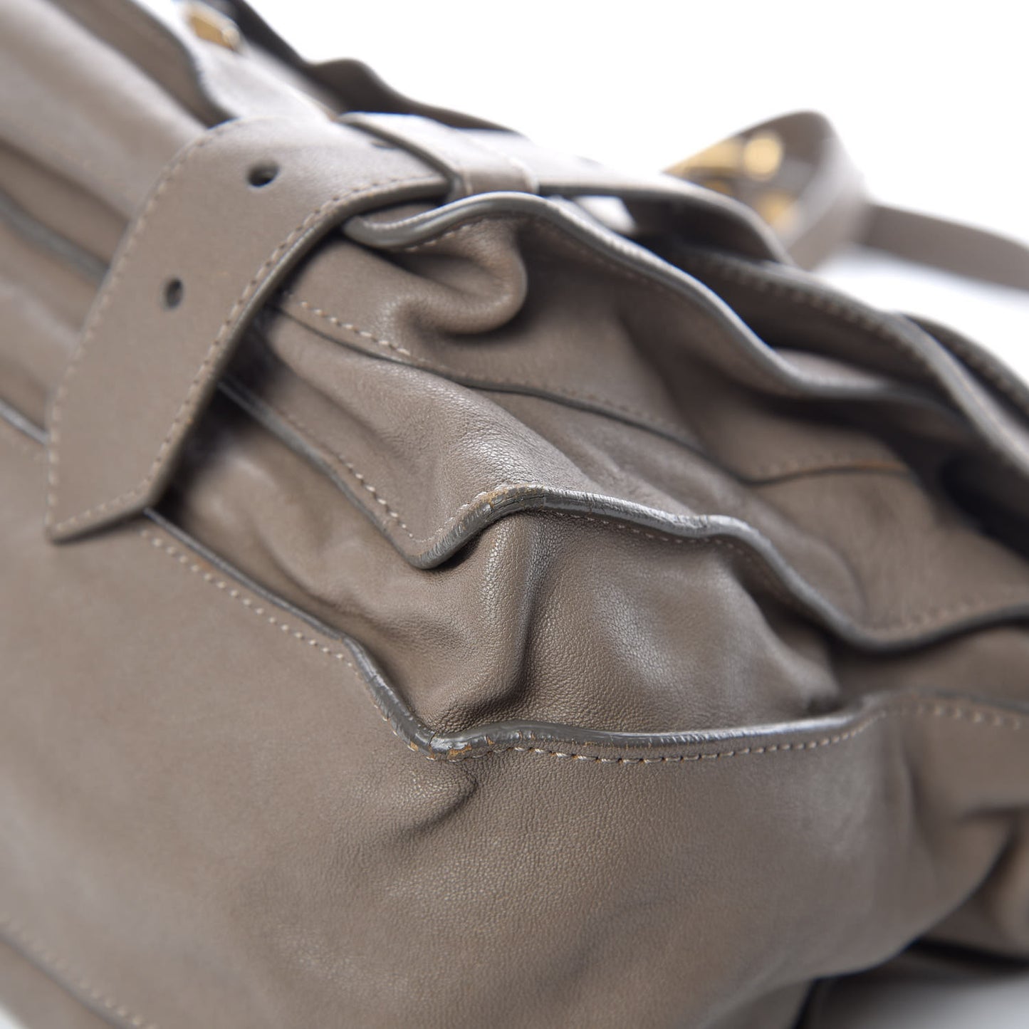Lambskin Medium PS1 Satchel Smoke