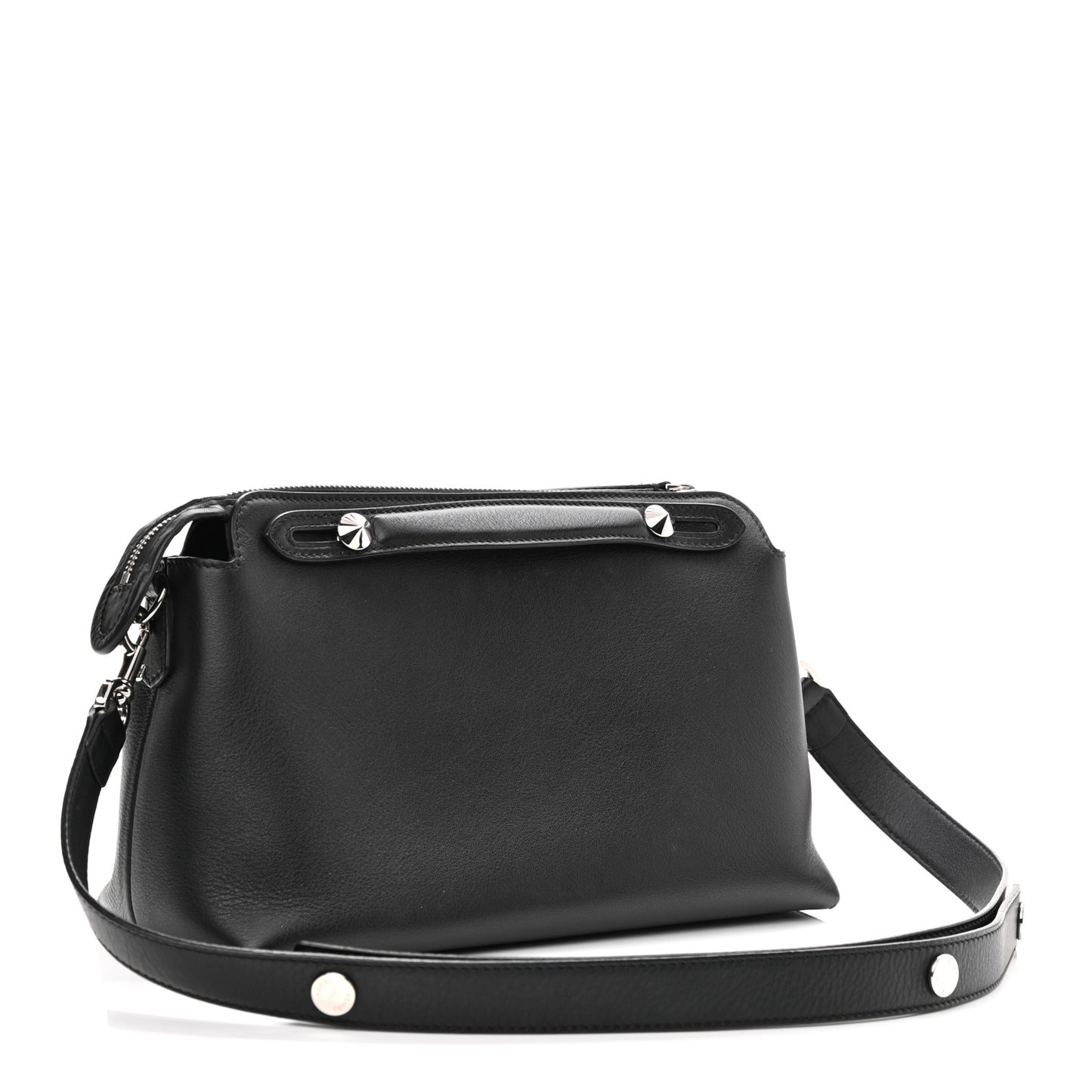 Vitello Dolce Medium By The Way Boston Bag Black