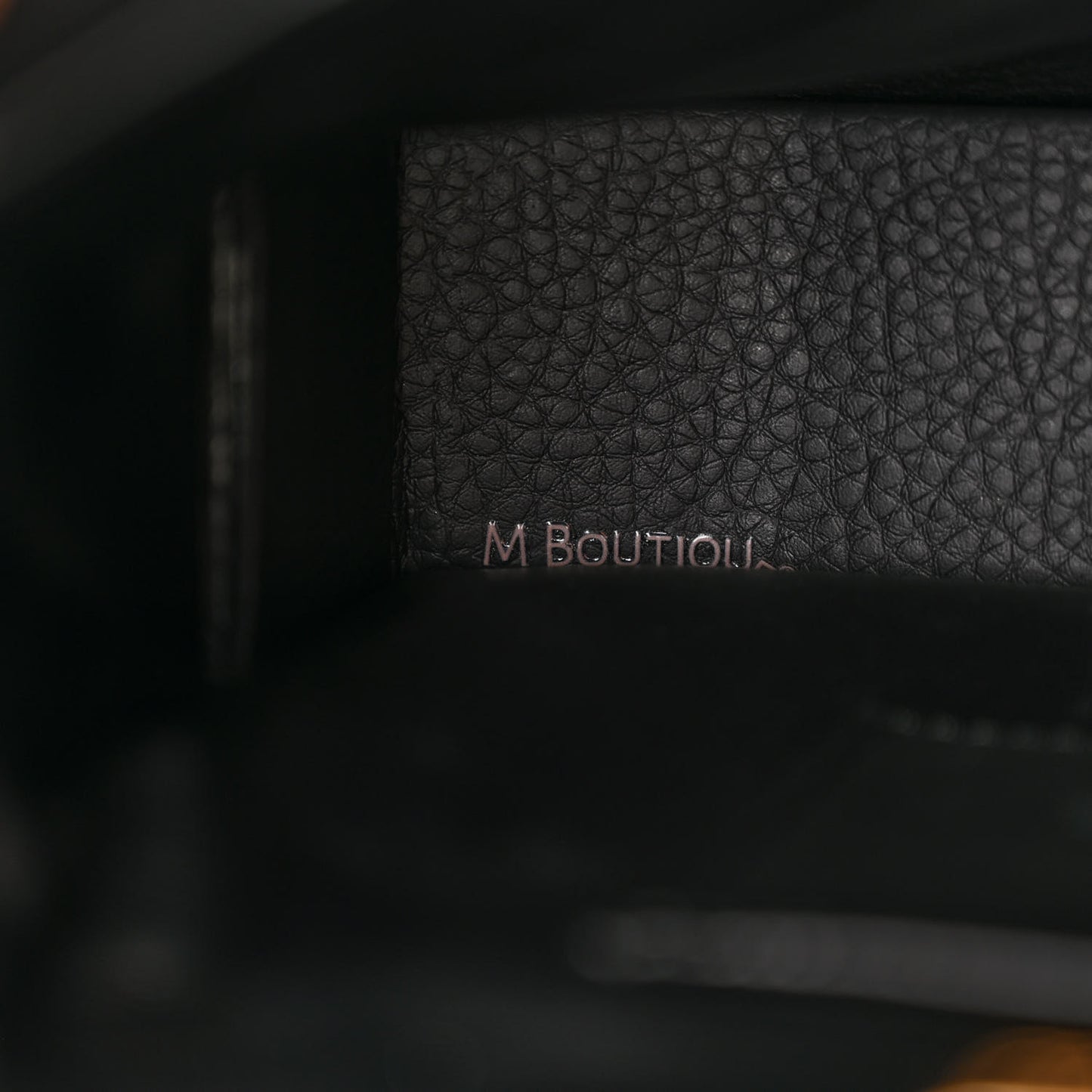Nappa Mini Peekaboo Iconic Satchel Black