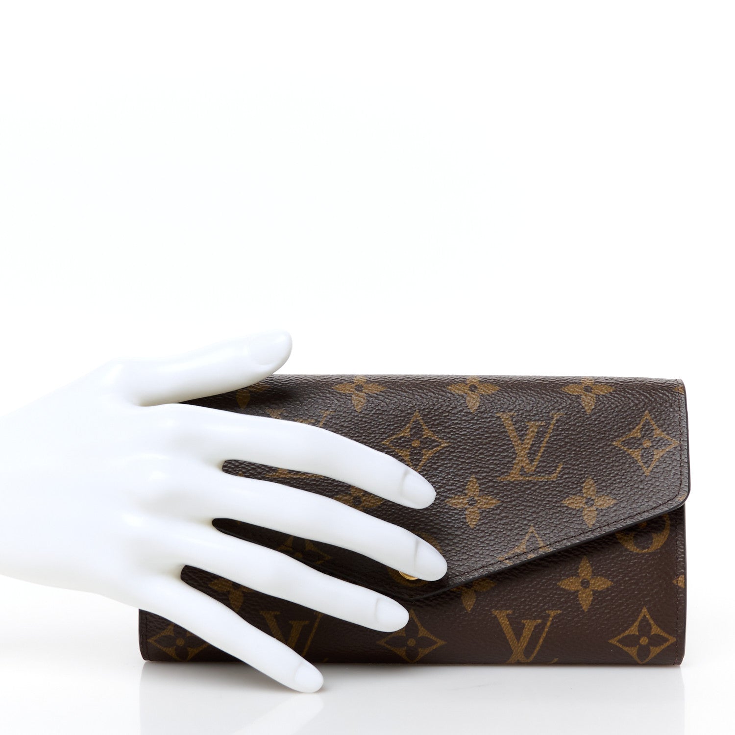 Louis Vuitton Monogram Sarah Wallet NM Fuchsia 2 of 7