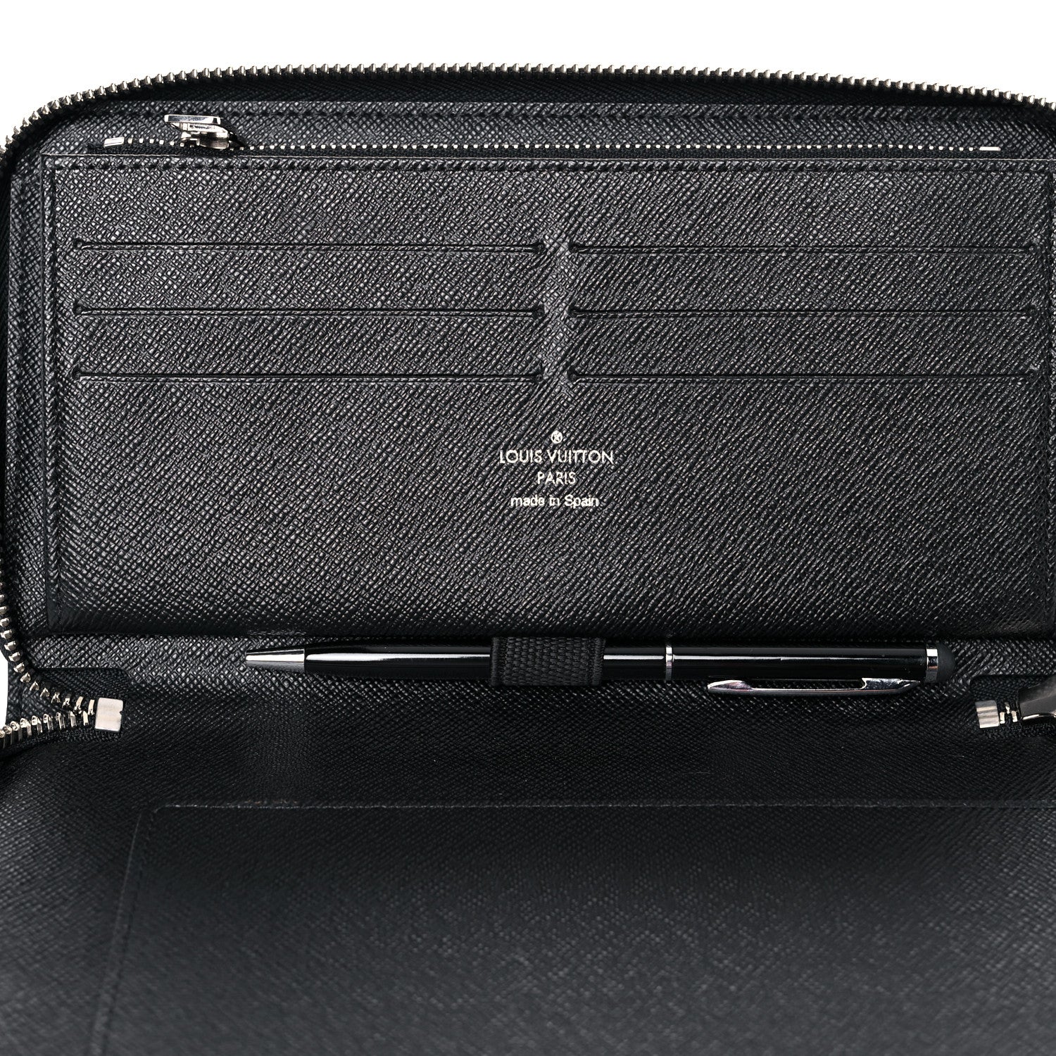 Louis Vuitton Damier Graphite Zippy Organizer Wallet 15 of 15