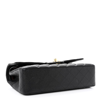 Chanel Caviar Quilted Medium Double Flap Black 4 of 11