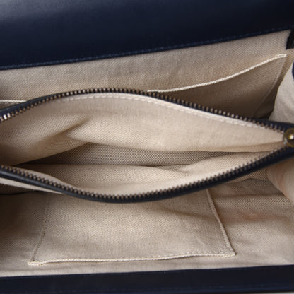 Gucci Moon Calfskin Bamboo Web Medium Dionysus Top Handle Bag Blue Emerald Hibiscus Red 7 of 14