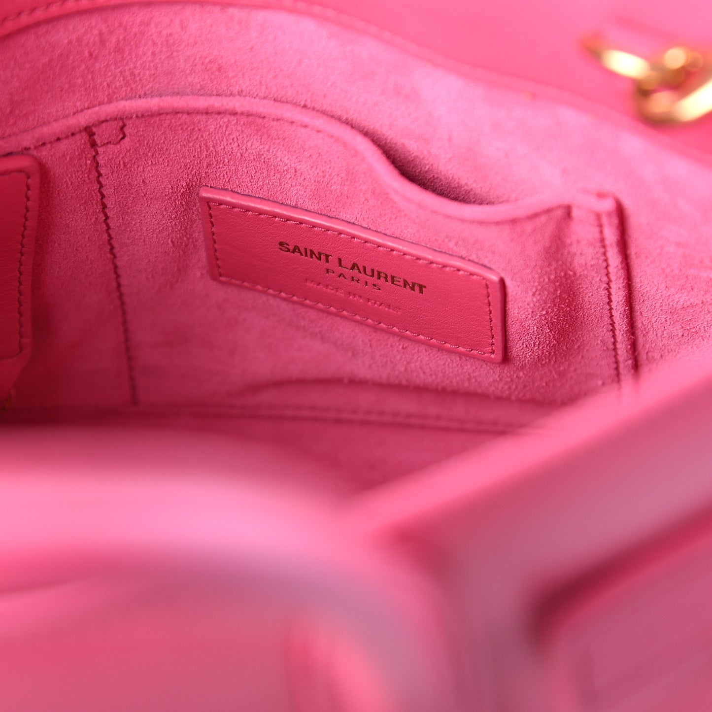 Calfskin Nano Sac De Jour Lipstick Fuchsia