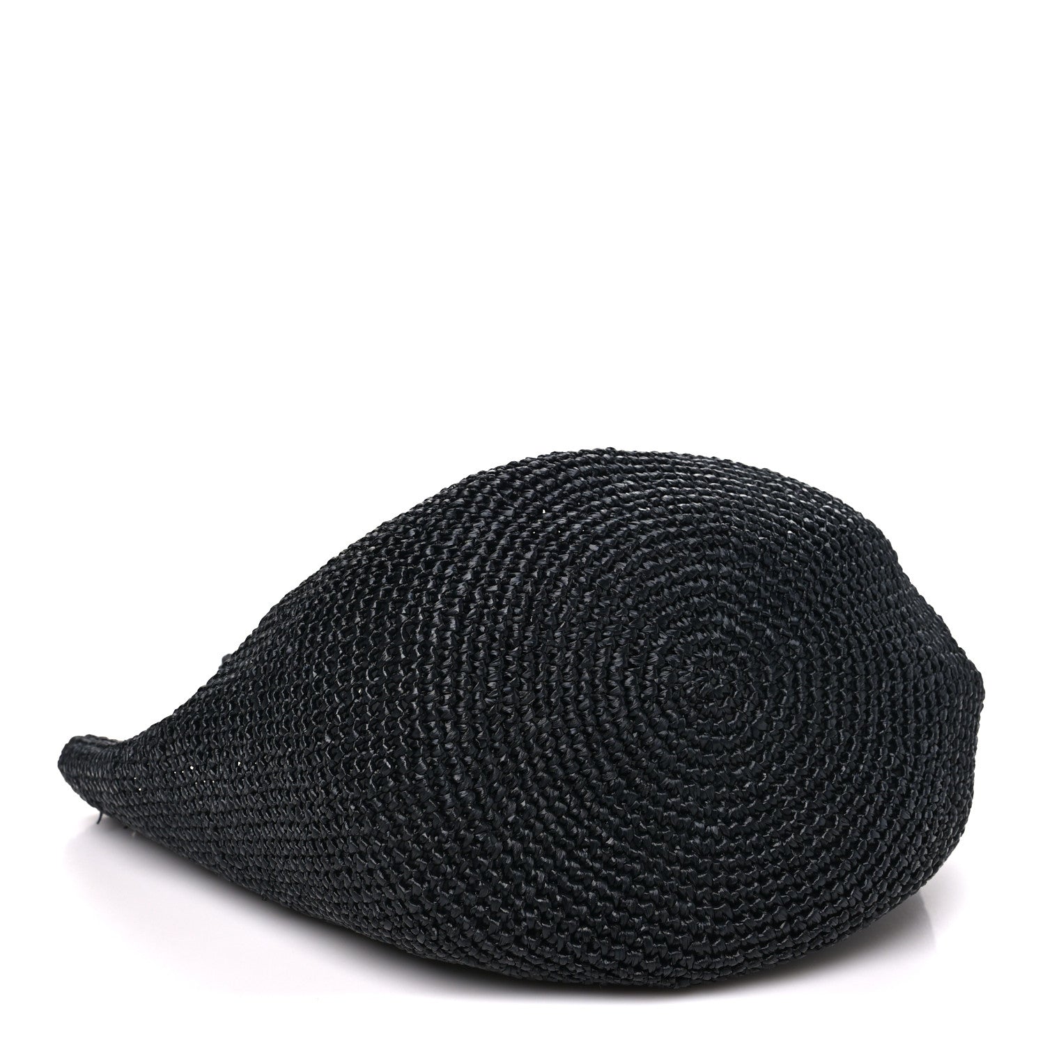 The Row Raffia Genevieve Tote Bag Black 4 of 9