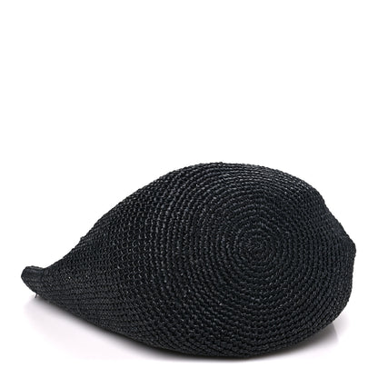 The Row Raffia Genevieve Tote Bag Black 4 of 9