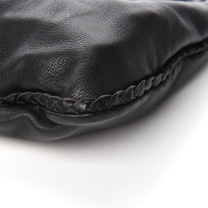 Bottega Veneta Cervo Braided Medium Veneta Hobo Black 9 of 9