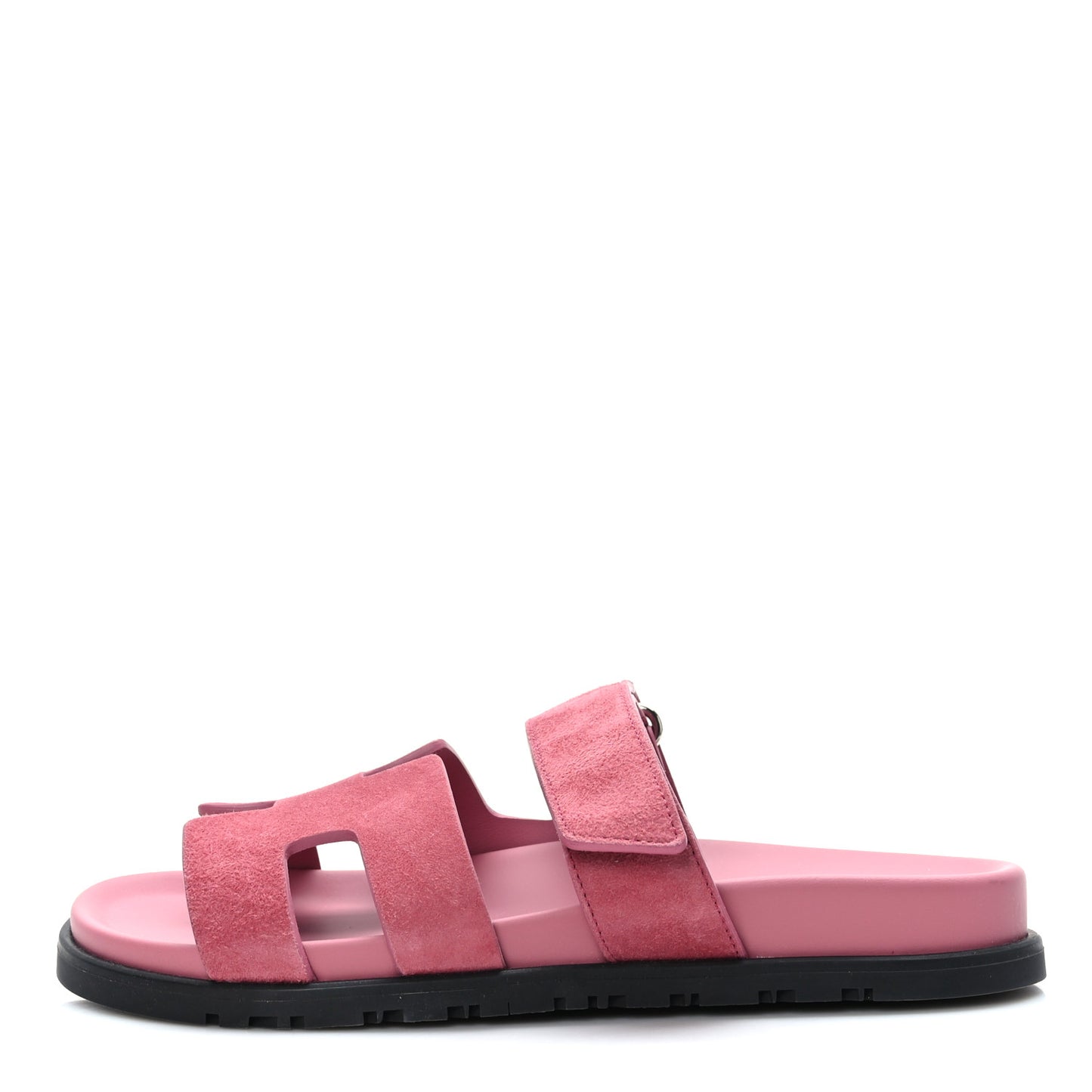 Suede Goatskin Womens Chypre Sandals 37.5 Rose Aphrodite