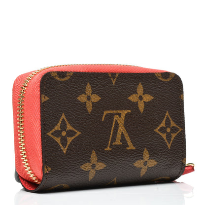 Louis Vuitton Monogram Zippy Multicartes Corail 9 of 12