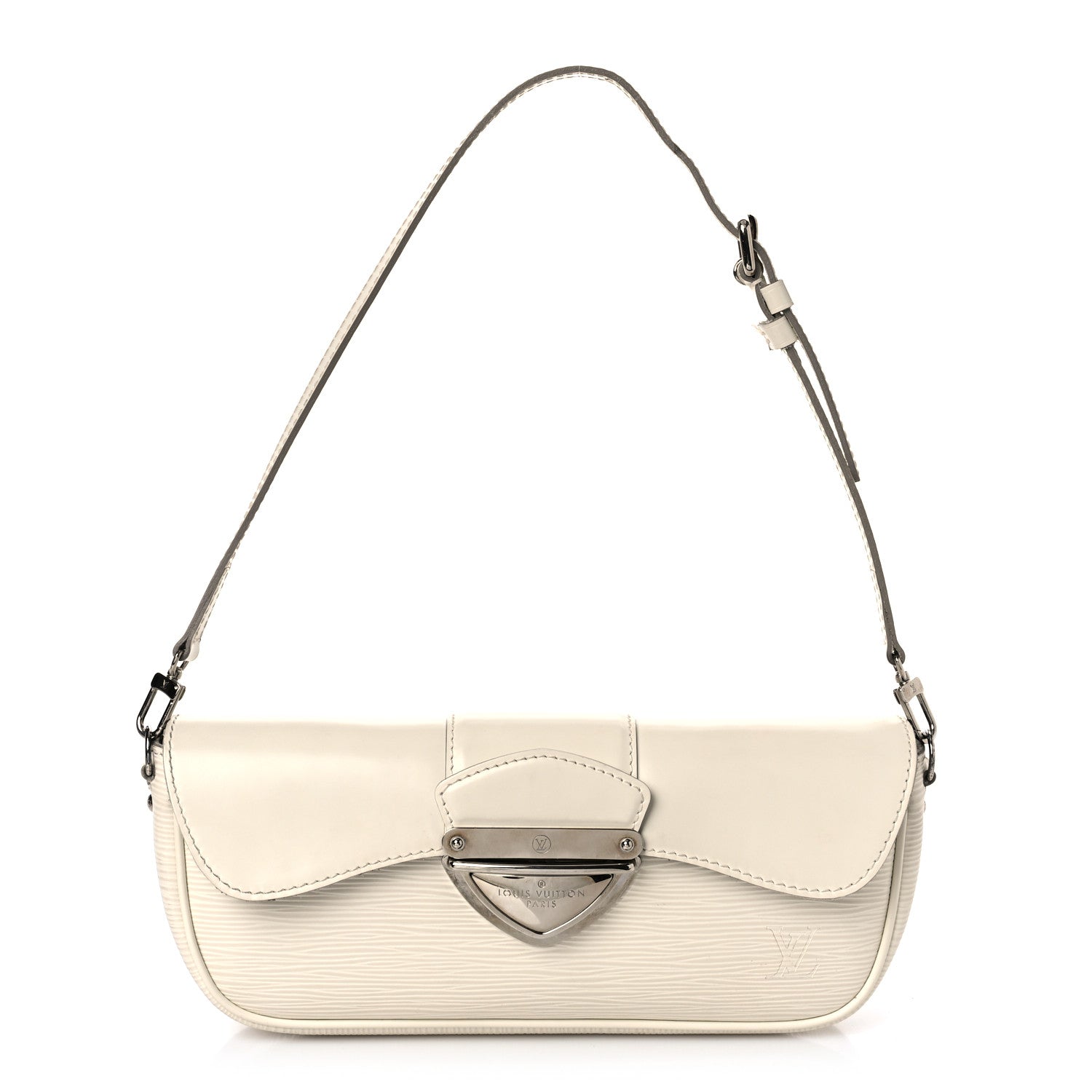 Louis Vuitton Epi Montaigne Clutch Ivory 1 of 10
