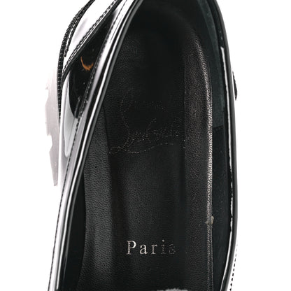 Christian Louboutin Patent Daisy Loafers 38 Black 8 of 9