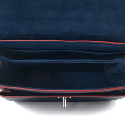 Louis Vuitton Soft Calfskin My Lockme Top Handle Marine Rouge 5 of 11