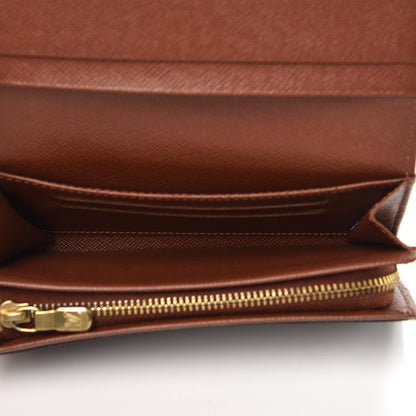 Louis Vuitton Monogram Porte-Monnaie Tresor Wallet 5 of 8
