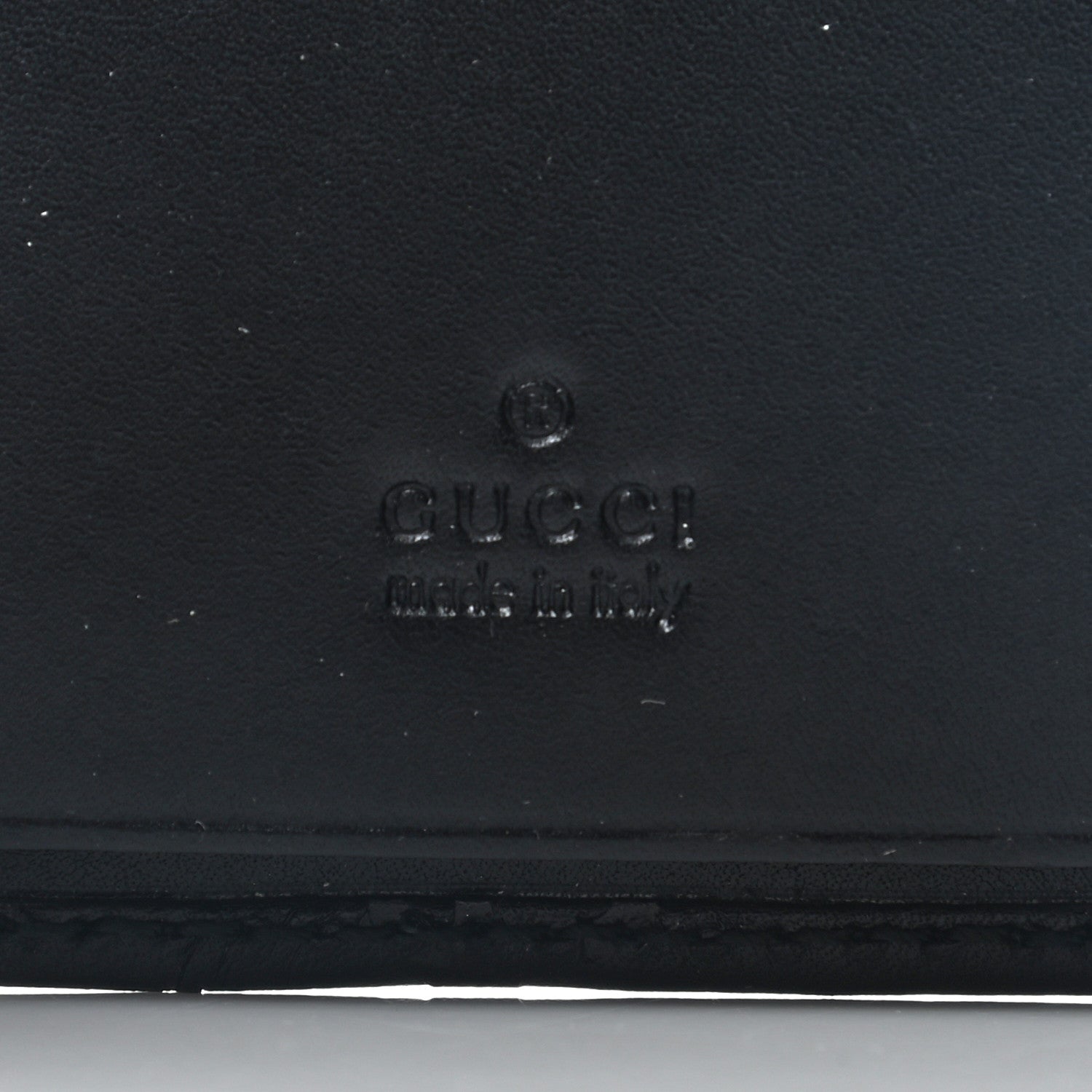 Gucci Guccissima 6 Key Holder Case Black 5 of 7