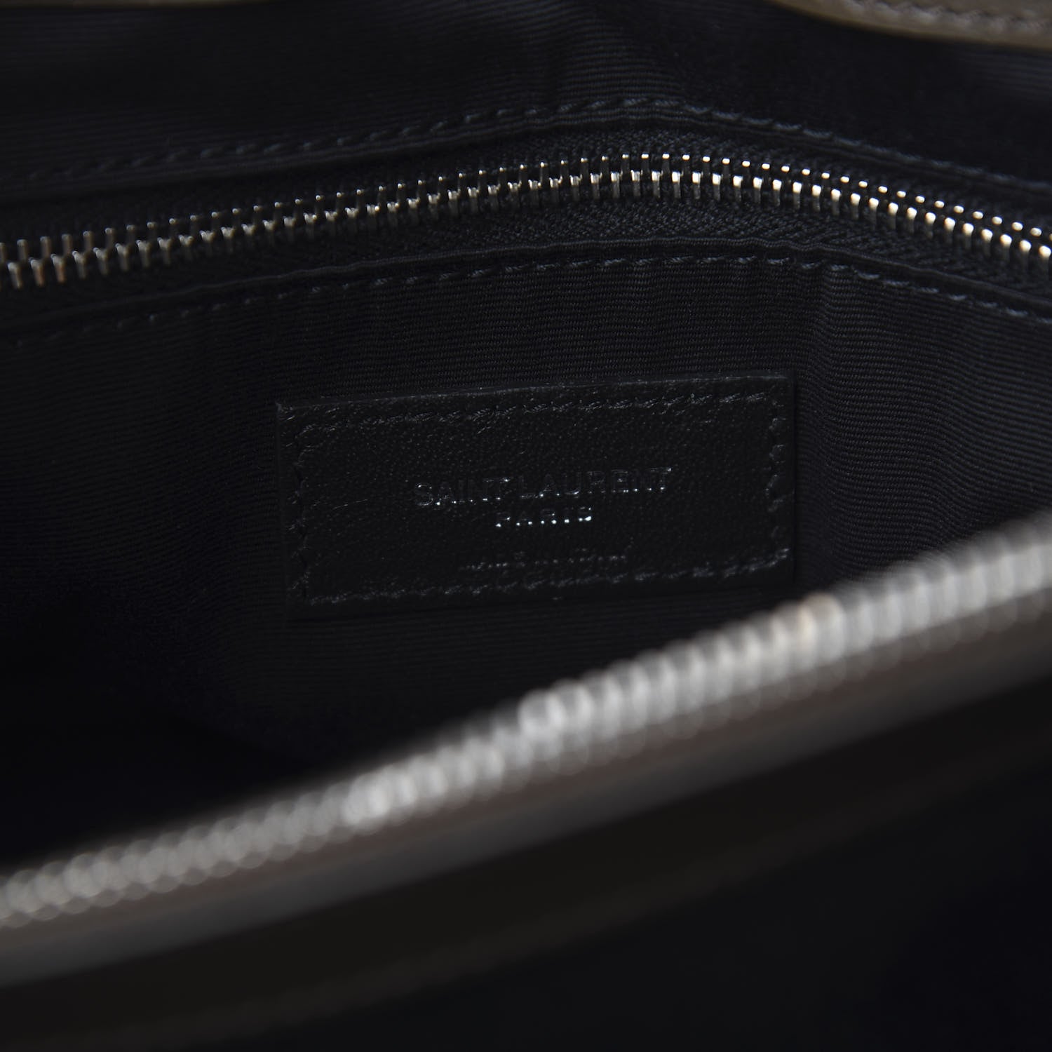 Saint Laurent Calfskin Y Quilted Monogram Medium Loulou Chain Satchel Faggio 5 of 9