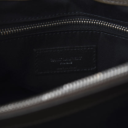 Saint Laurent Calfskin Y Quilted Monogram Medium Loulou Chain Satchel Faggio 5 of 9