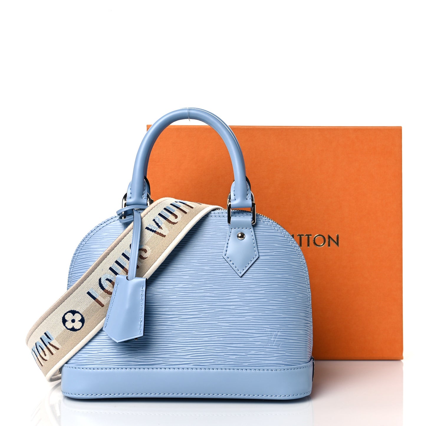 Epi Jacquard Alma BB Bleu Nuage
