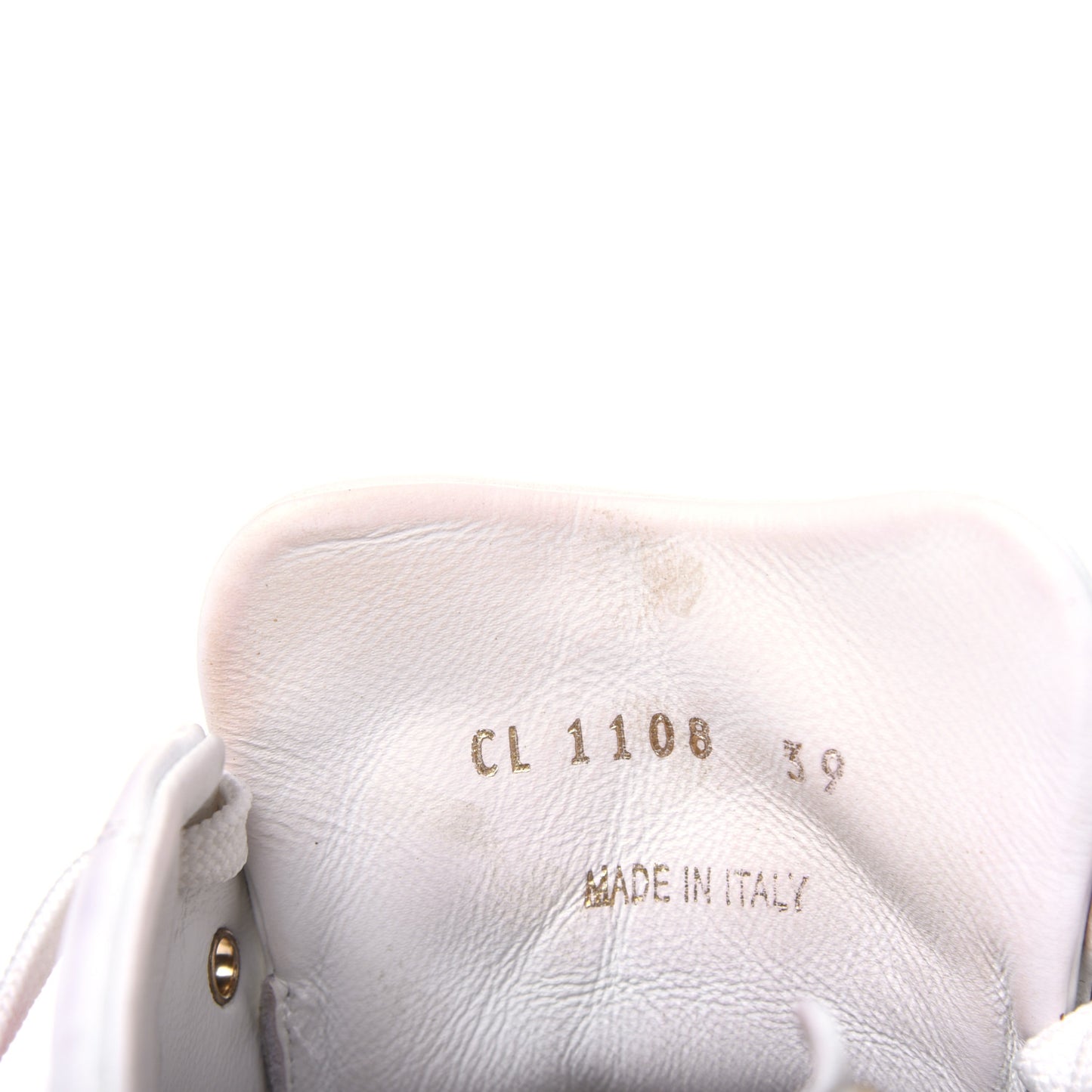 Calfskin LV Stellar Sneaker Boots 38 White Framboise