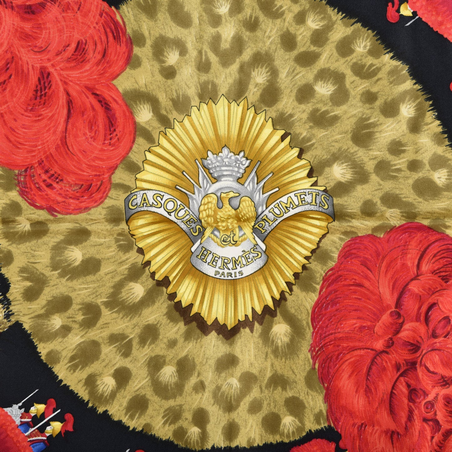 Silk Casques Et Plumets Scarf 90