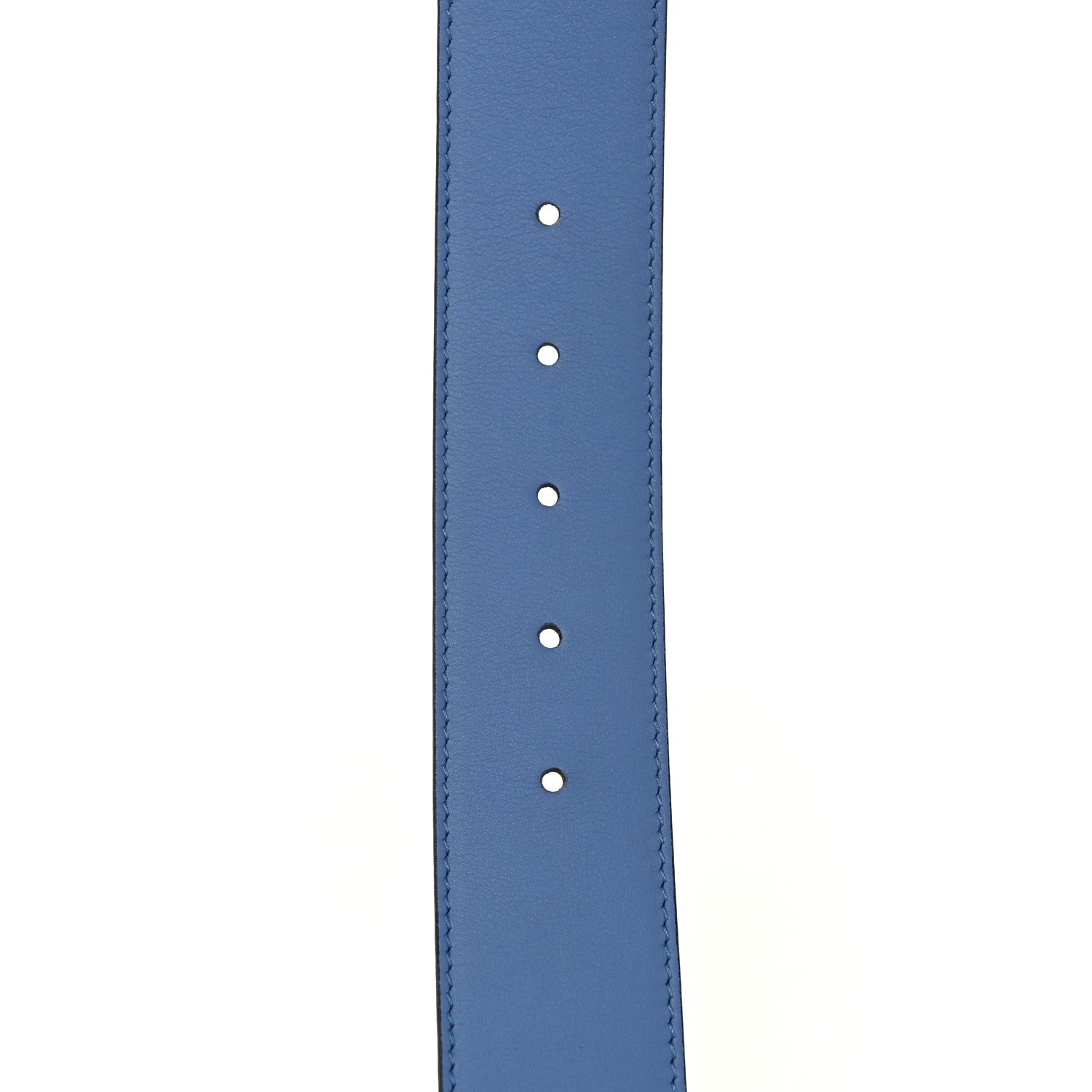 Gucci Calfskin Double G 40mm Belt 90 36 Clear Sky Blue 5 of 6