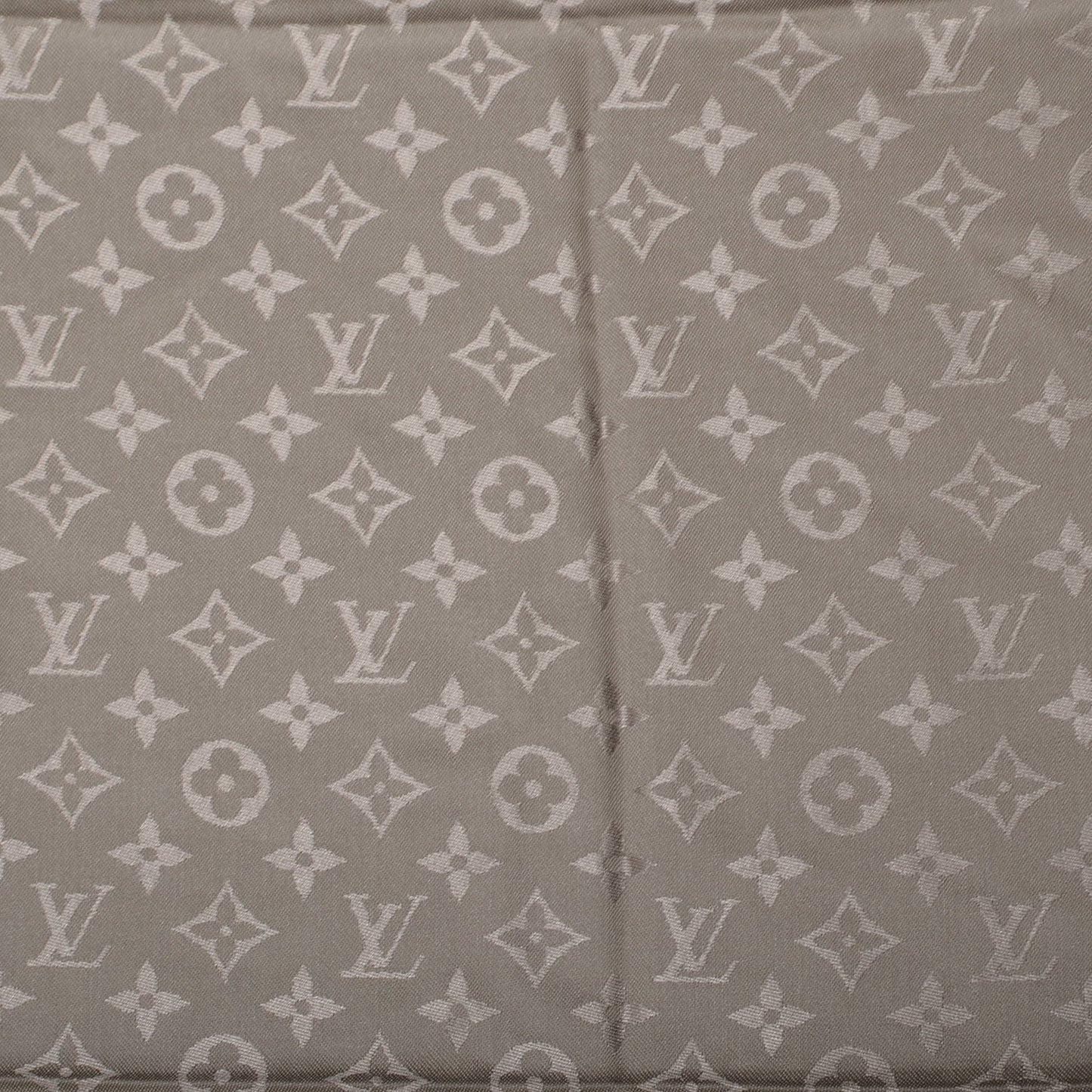 Silk Wool Monogram Shawl Verone