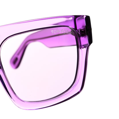 Tom Ford Acetate Fausto Sunglasses TF711 Transparent Pink 5 of 8