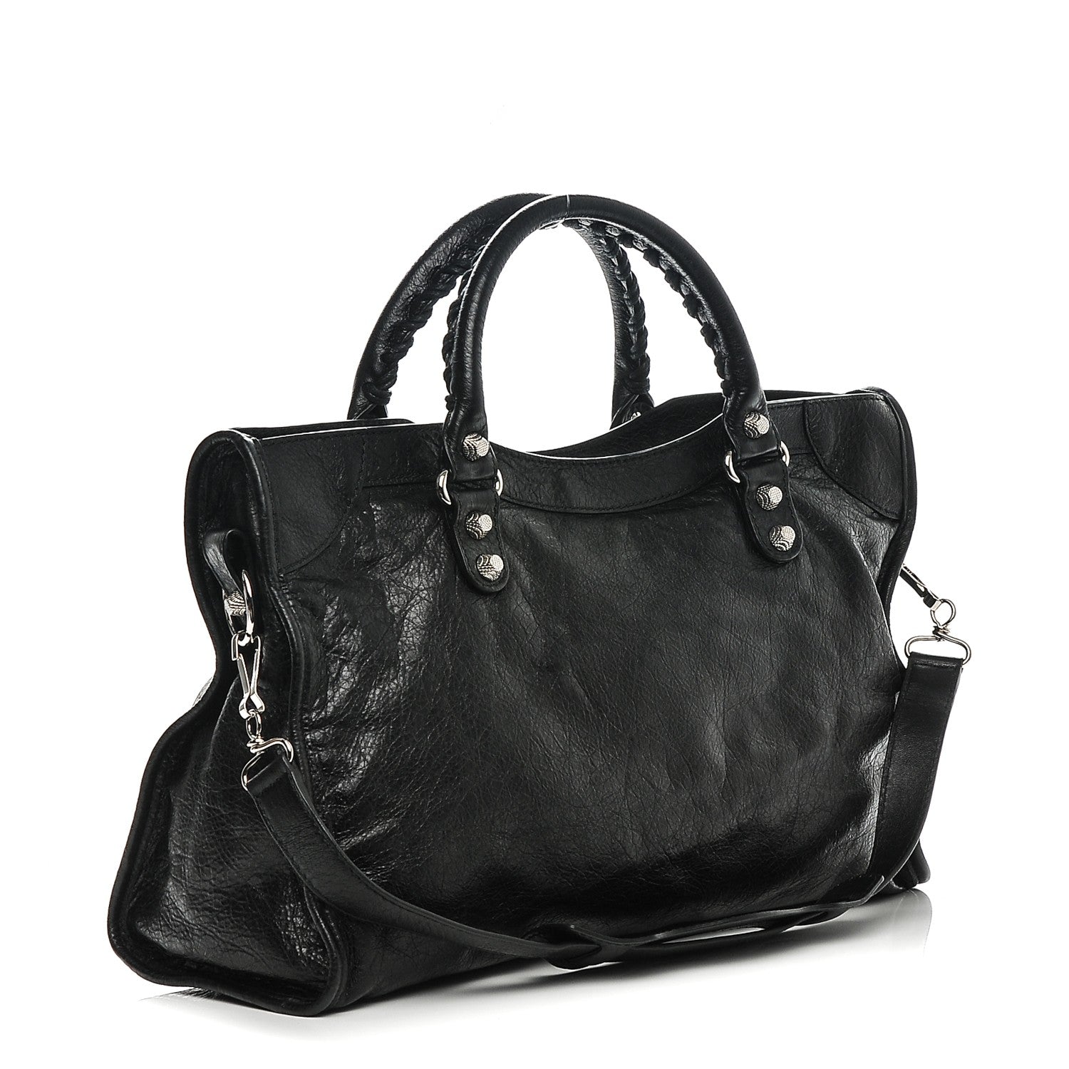 Balenciaga Agneau Giant 12 Silver Hardware City Black 3 of 6