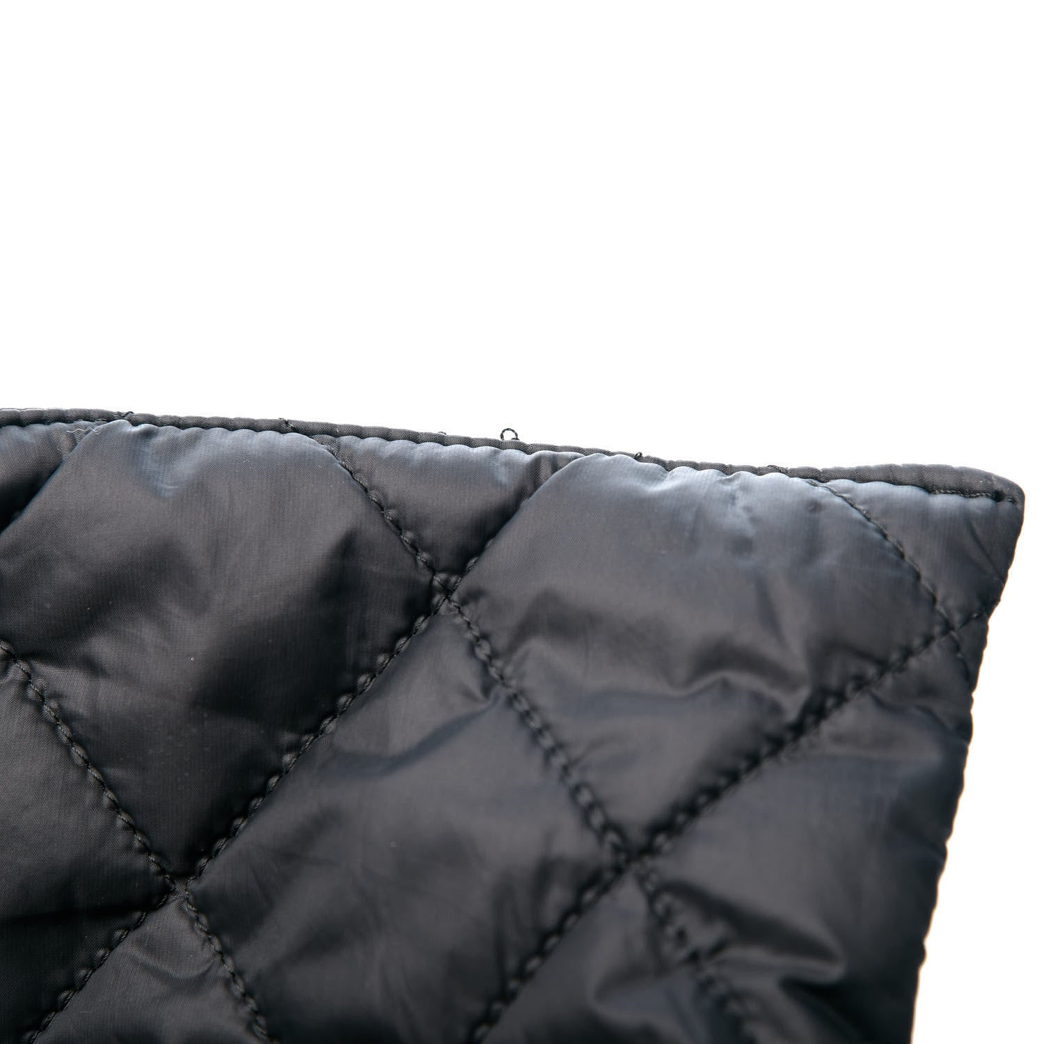 Chanel Nylon Quilted CC Scarf Black 3 of 4