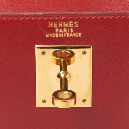 Hermes Box Kelly Sellier 32 Rouge Vif 21 of 34