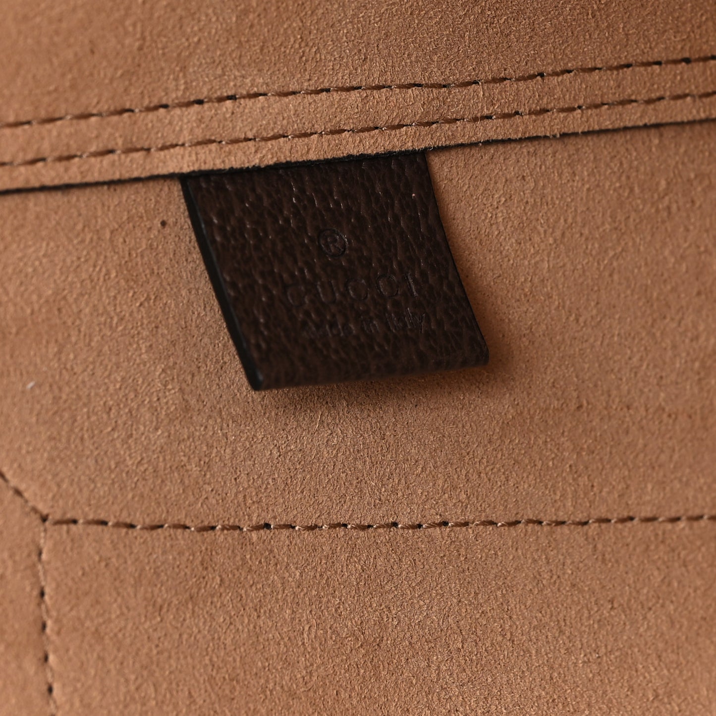 GG Supreme Monogram Web Ophidia Tote Brown