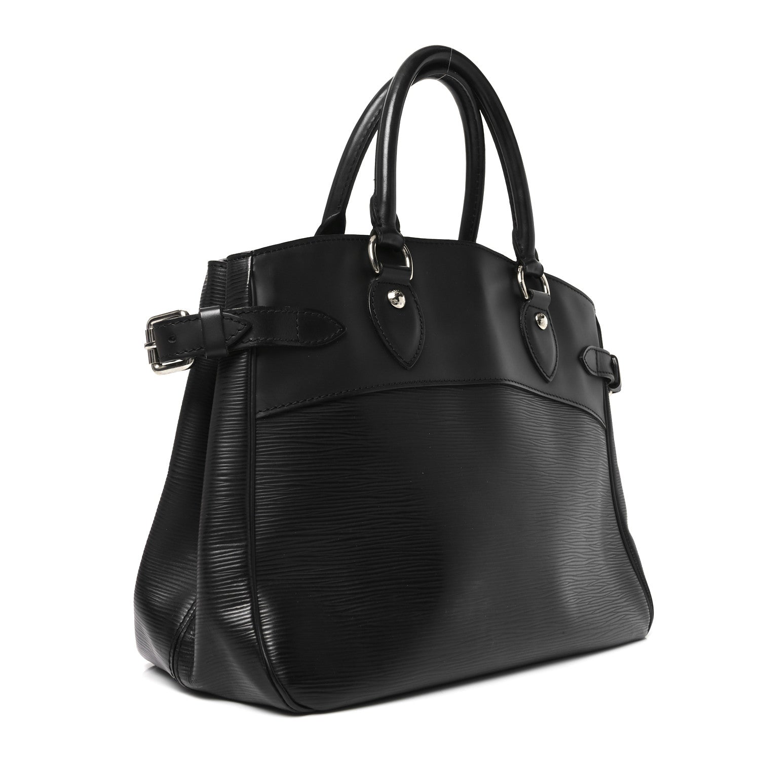 Louis Vuitton Epi Passy PM Black 3 of 9