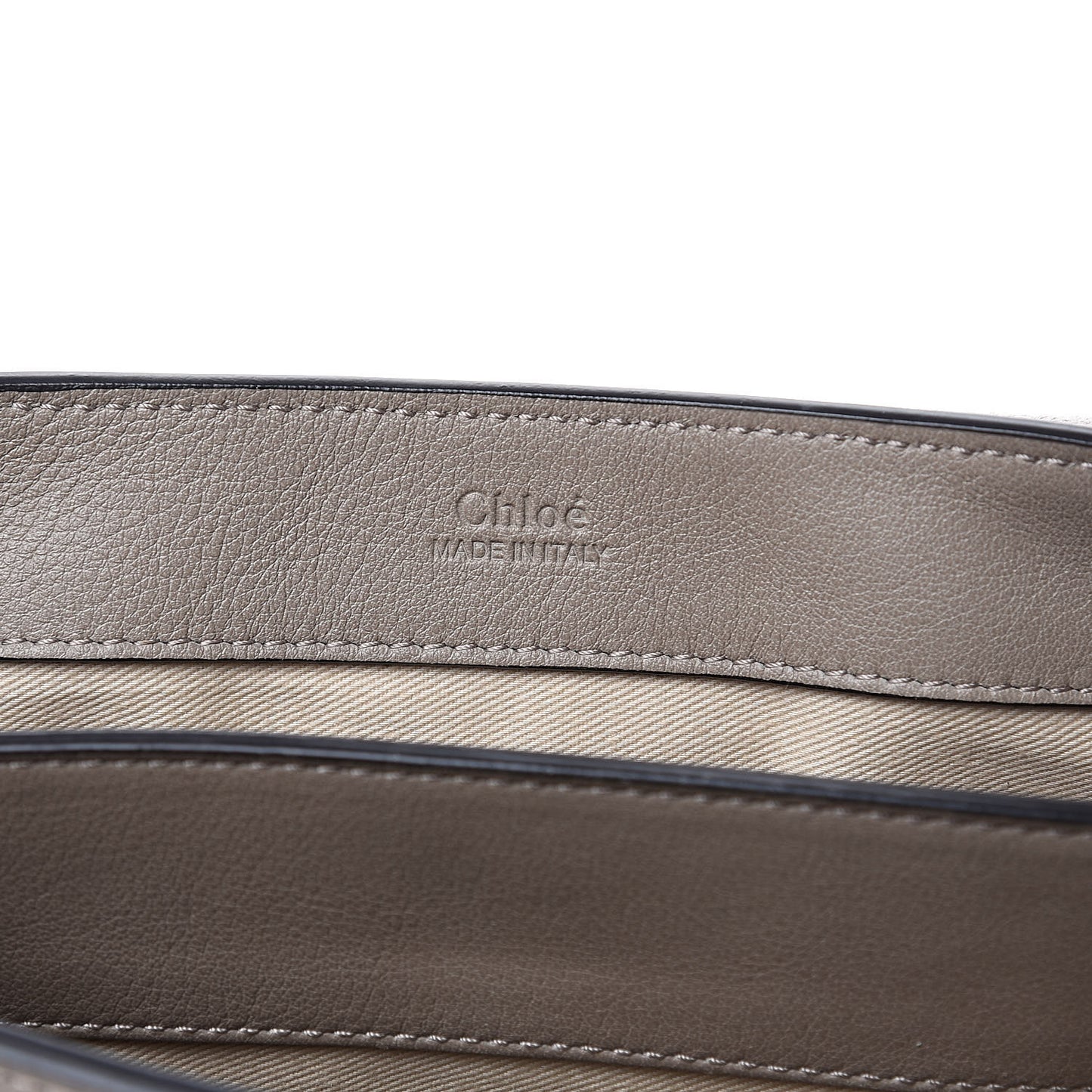 Calfskin Mini Faye Day Shoulder Bag Motty Grey