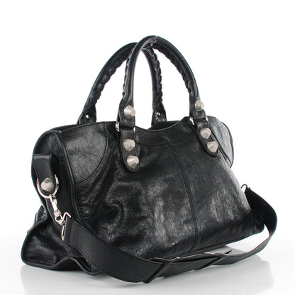 Balenciaga Agneau Giant 21 Silver Hardware Part Time Black 3 of 12