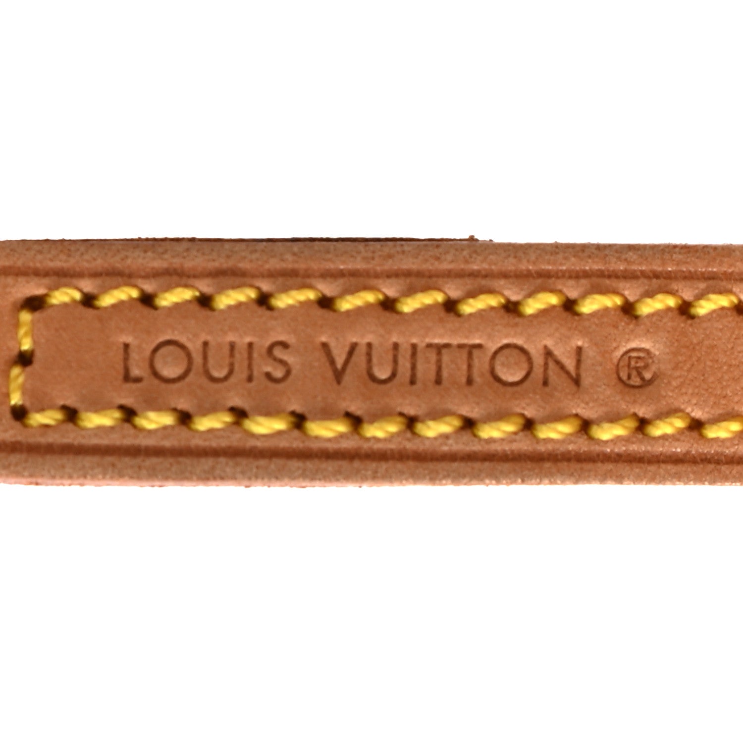 Louis Vuitton Vachetta 12mm Long Shoulder Strap VVN 3 of 4