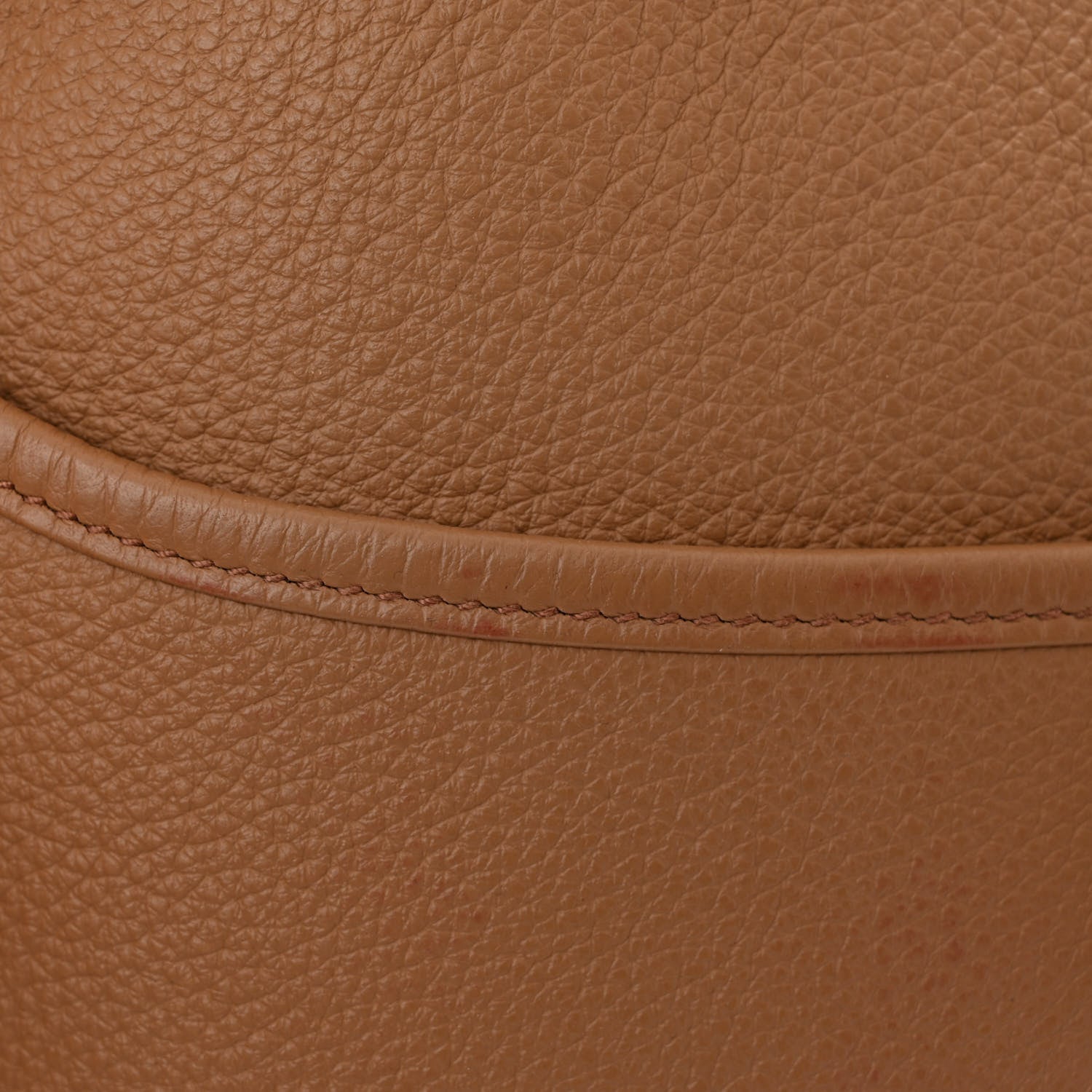Hermes Taurillon Clemence Evelyne II GM Tabac Camel 11 of 11
