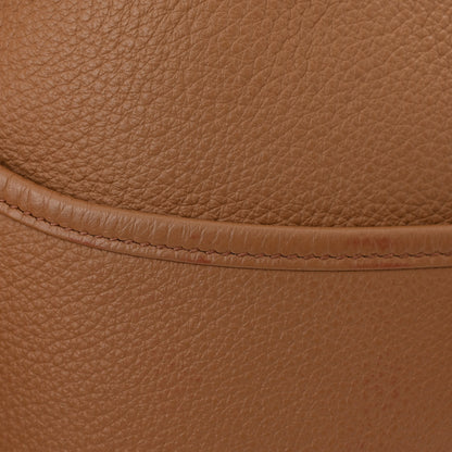 Hermes Taurillon Clemence Evelyne II GM Tabac Camel 11 of 11