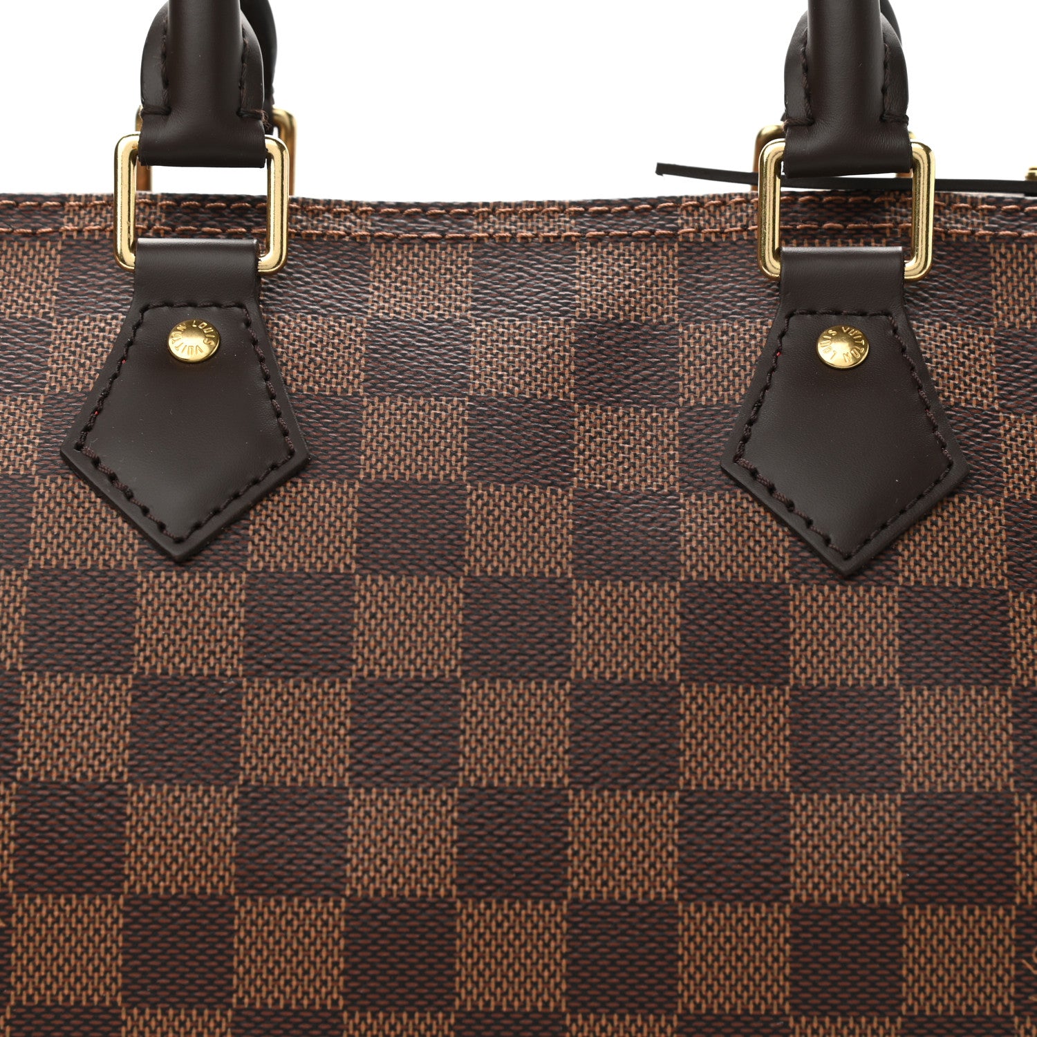 Louis Vuitton Damier Ebene Speedy 25 7 of 9