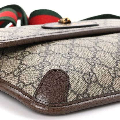 Gucci GG Supreme Monogram Neo Vintage Web Belt Bag Brown 10 of 11