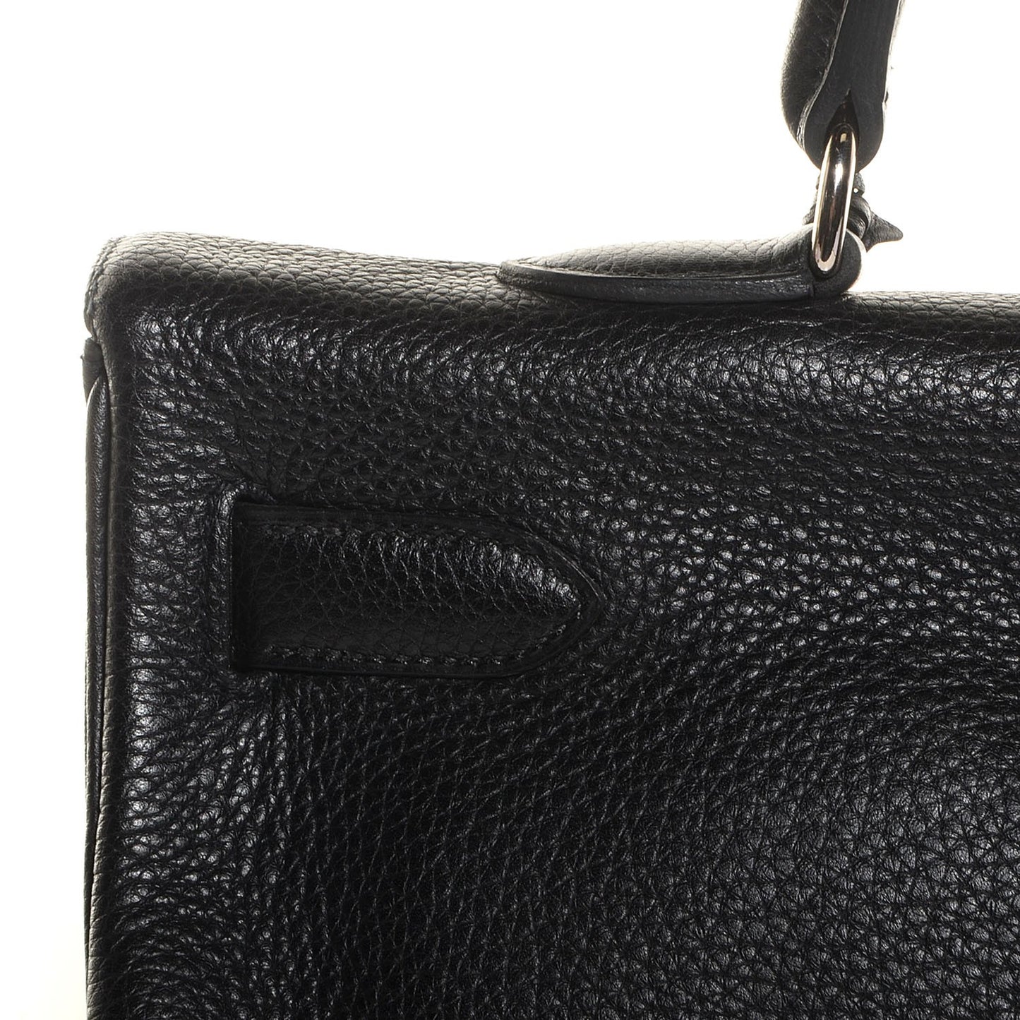 Taurillon Clemence Shoulder Kelly 40 Black