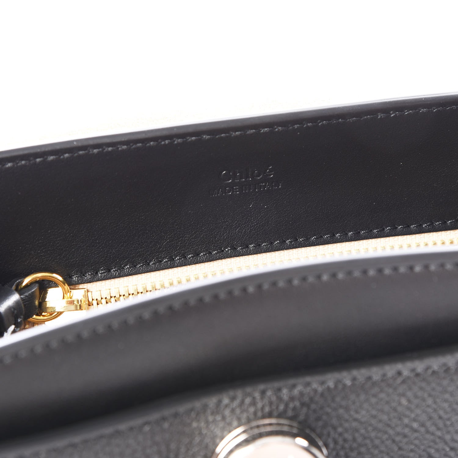 Chloe Calfskin Mini Tess Day Bag Black 9 of 11