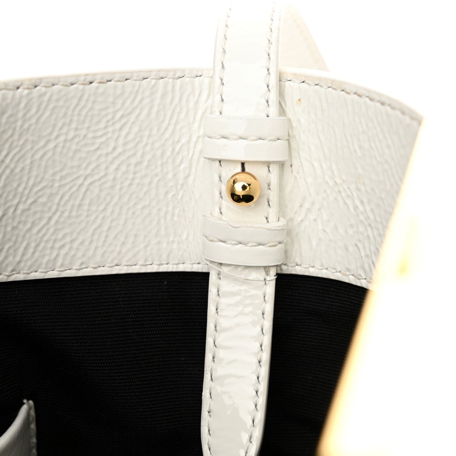 Khaite Patent Calfskin Etta Crossbody White 11 of 16