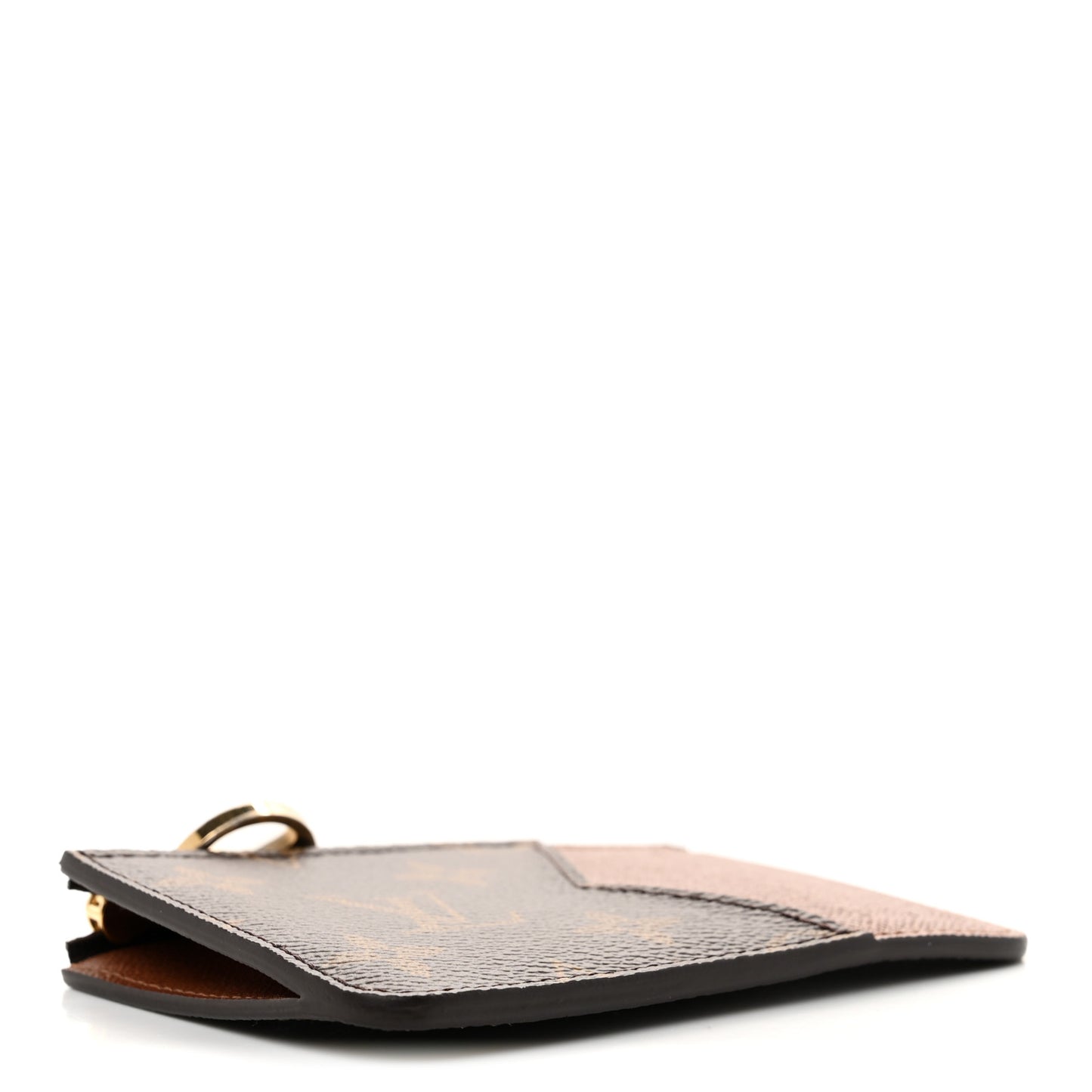 Monogram Zipped Romy Card Holder