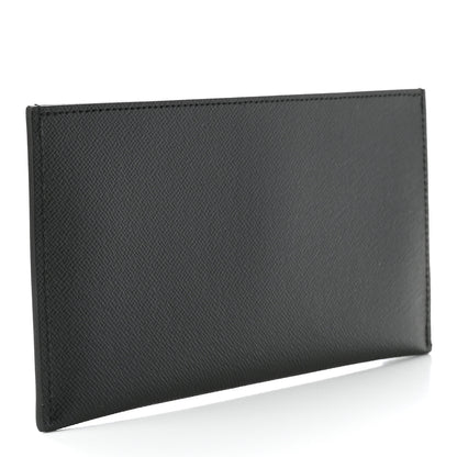 Louis Vuitton Calfskin Felicie Chain Wallet Card Holder Insert Black 3 of 6