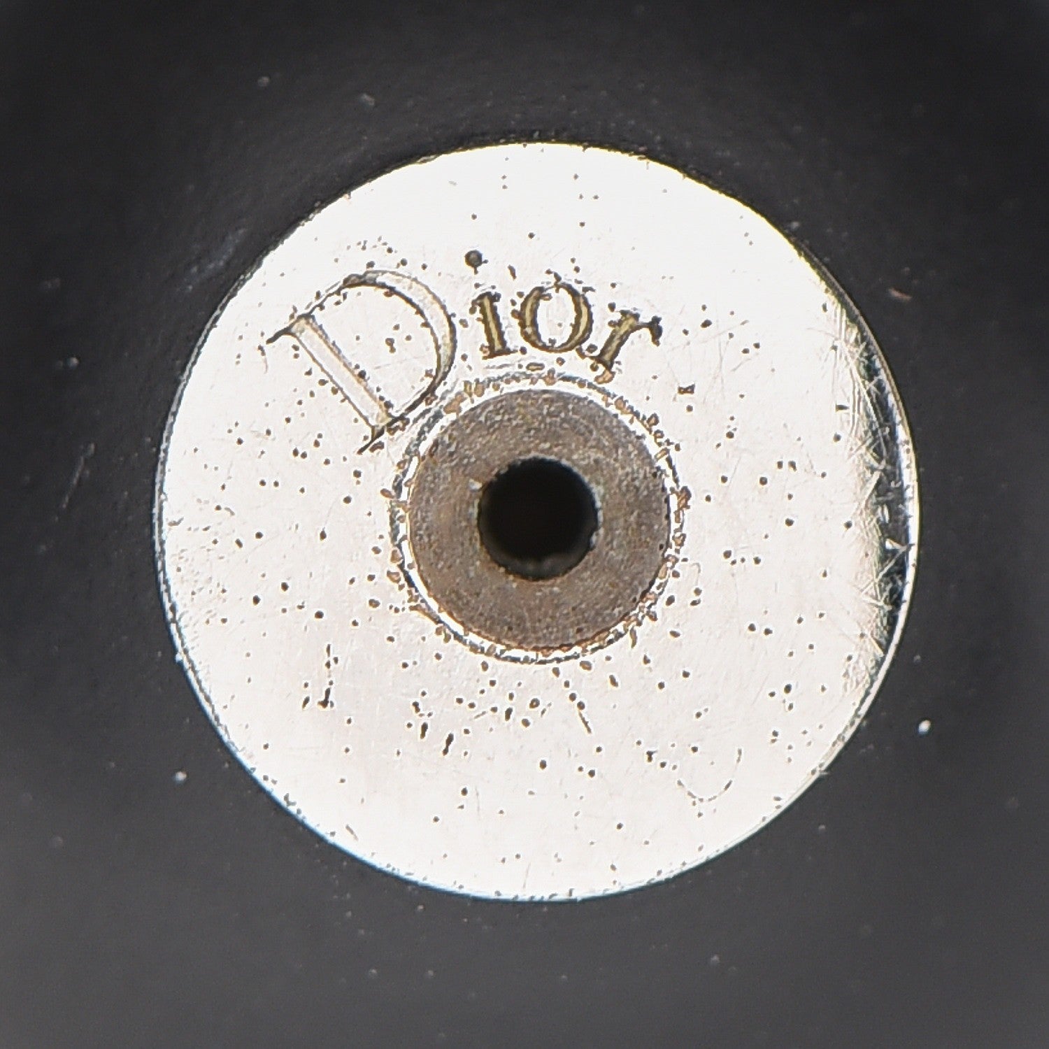 Christian Dior Mise En Dior Tribal Earrings Matte Black Pearl 4 of 5